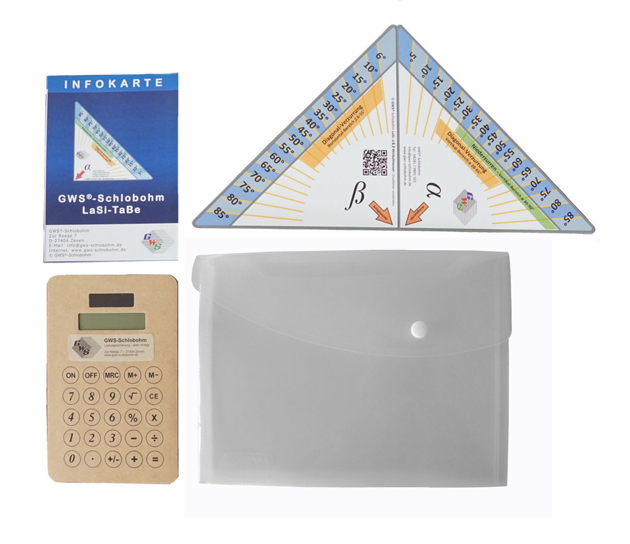 GWS® LaSi-Winkelmesser-Set Expertenpaket GWS® LaSi-Winkelmesser-Set Expertenpaket