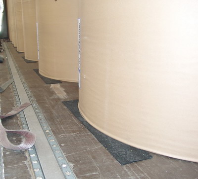 Antirutschmatte für Papierrollentransporte, 3 mm