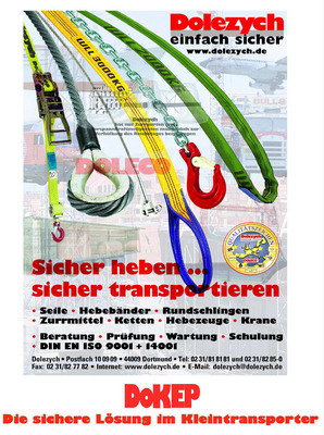 DVD - Ladungssicherung im Kleintransporter DVD - Ladungssicherung im Kleintransporter